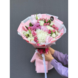 RENKLİ GÜL & ŞAKAYIK BUKETİ